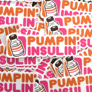 Pumpin' Insulin Stickers
