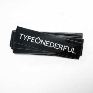 TypeONEderful Sticker Pack