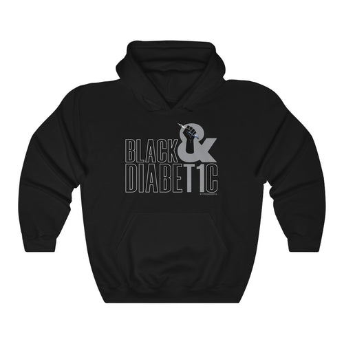 Black & T1D [hoodie]
